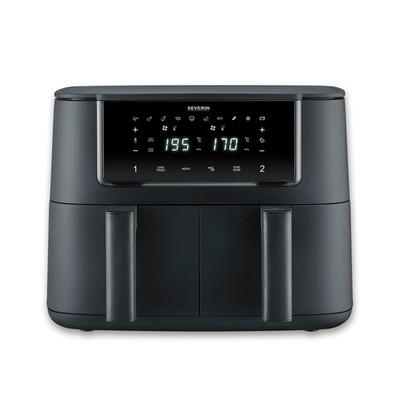 SEVERIN Heißluftfritteuse Black Line Dual FR 2463