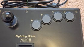 NEO GEO AES HORI FIGHTING STICK NEO II Controller  - works great!
