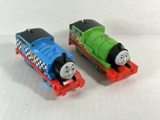 Thomas the Train And Percy Race Day 2 Motorized Tank Engine Trackmaster Tested