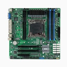 C612 NAS Motherboard Slot 10xSATA 2*M.2_ NVME PCIE X16 ×2 LGA2011-3 for NAS Rout