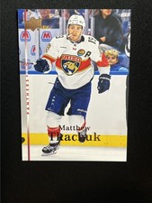 22-23 UD Extended Series Hockey Tribute T-30 Matthew Tkachuk