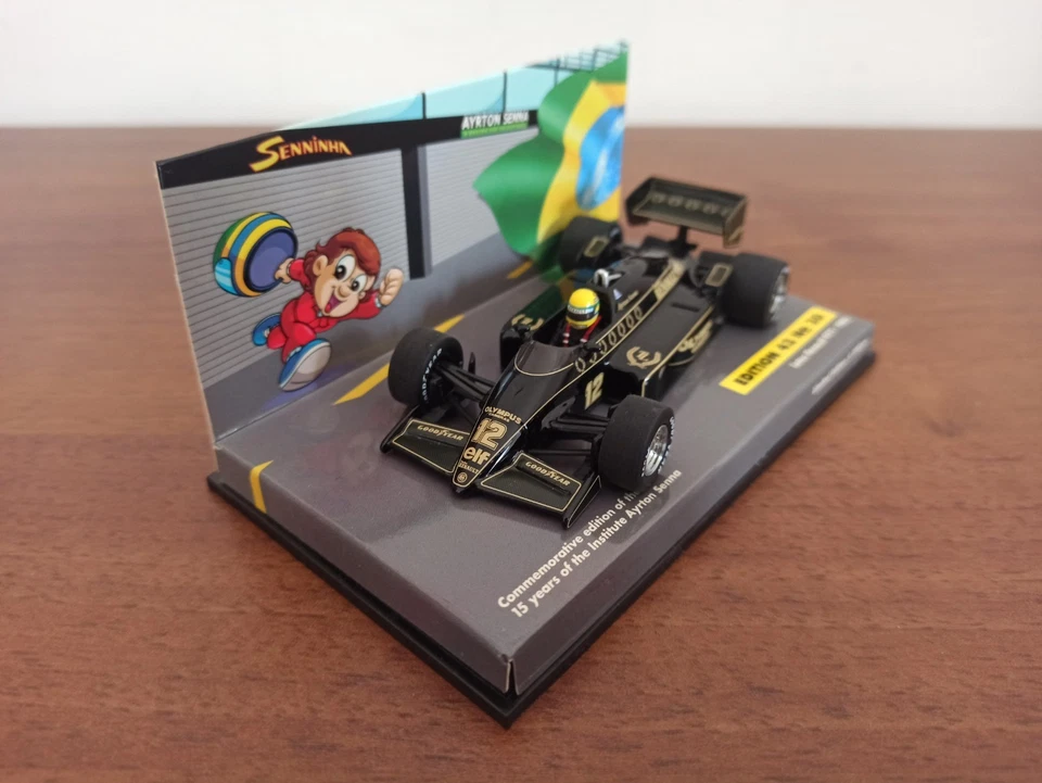 F1 Lotus Renault 97T A.Senna 1985 Minichamps 1/43 - Immagine 3 di 4