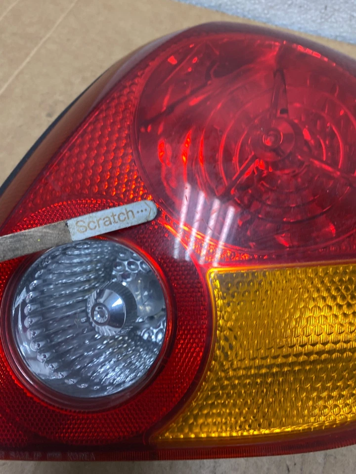 Оригинальный правосторонний задний фонарь для Hyundai Tiburon Coupe 2003 2004 годов выпуска t3191 DG - Изображение 4 из 4