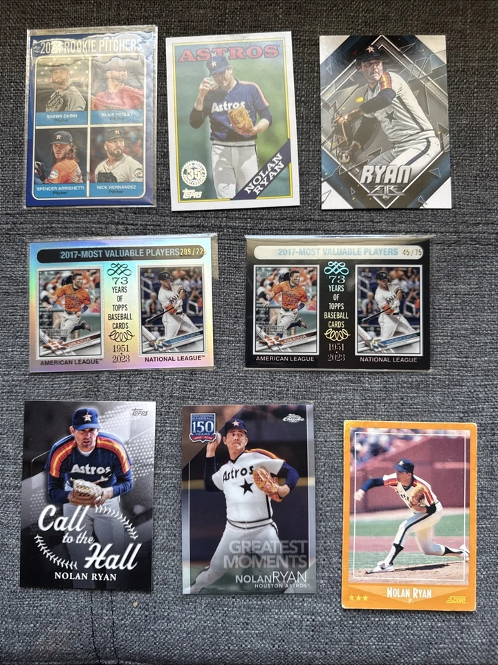 Lote de 102 tarjetas de béisbol de los Astros de Houston - Altuve, Bregman, Ryan, Blanco, Chas Foto 4 de 4