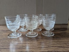 EAPG Cape Cod "Hamilton" No. 64 Set of 6 Cordials