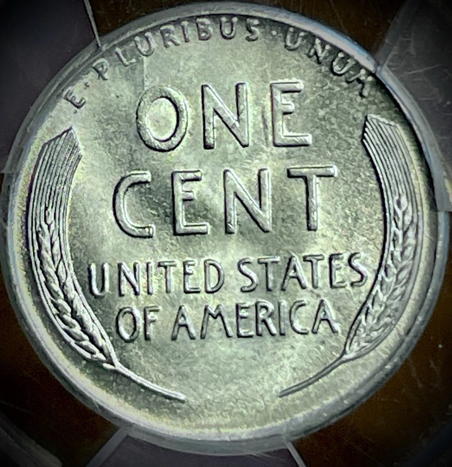 1943 P D S 1c Lincoln Steel Wheat Cent PCGS 1 MS 65 2 Ms66 Three Coin Lot - Image 2 of 4