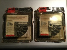 2 x Piranha 100mm Wire Wheel X36060