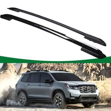 Roof Rack Fits For Honda Passport 2019-2024 Luggage Cargo Rails Side Bars Black Roof Rack Fits For Honda Passport 2019-2024 Luggage Cargo Rails Side Bars Black