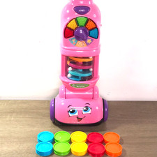 Leapfrog Pick Up And Count Vacuum Pink Educational Electronic Learning Toy Works