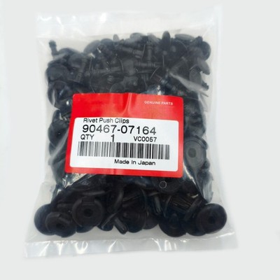 100Pcs For Toyota Camry Corolla Fender Liner Fastener Rivet Push Clips Retainer