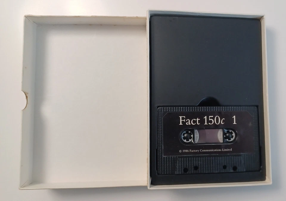 New Order Brotherhood Limited Edition Boxed Cassette & Insert Fact 150c. VGC - Image 4 of 4