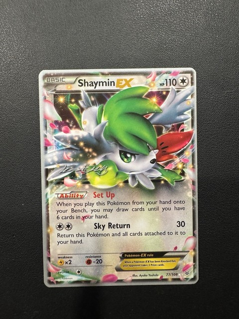 Shaymin EX #77 (Roaring Skies (2015))