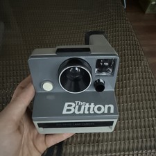 Polaroid The Button Instant Land Camera, Gray