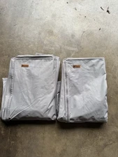 IC iClover Outdoor TV Cover 600D Heavy Duty Weatherproof Flor Flat Screen Gray