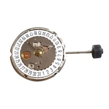 19.40mm 1-Jewel 7021 Quartz Watch Movement 3 Hands Date at 6 o'clock For 956.412