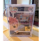 Funko Pop Jujutsu Kaisen Yuji Itadori 1152 Dual Signed + Protector HT Exclusive