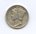 1941-S  Mercury Dime - 90% Silver - Free Shipping