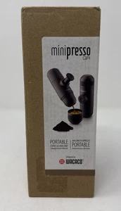 WACACO Minipresso GR Portable Manual Espresso Maker, Travel Coffee Machine Black
