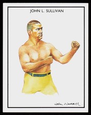 1991 Ideal Albums Boxing Greats John L. Sullivan #23 BOXING CARD