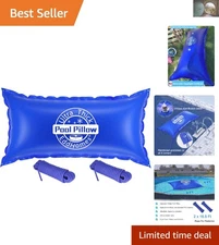 4x8FT Pool Winter Air Pillow - Quick Inflate/Deflate for Hassle-Free Use