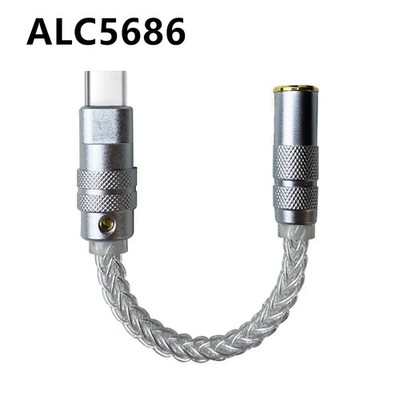 FENGRU USB-C to 3.5mm/2.5mm/4.4mm DAC Headphone Amp Realtek ALC5686 Android