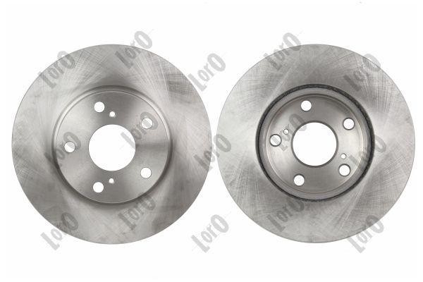ABAKUS Ventilated Brake Disc 231-03-150 For Toyota 277mm 26mm 5-Hole