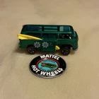 Hot Wheels Redlines Volkswagen Beach Bomb Green Diecast Van Surfboards WITH PIN