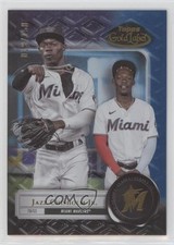 2022 Topps Gold Label Class 1 Blue 19/150 Jazz Chisholm Jr #83 08jk