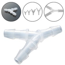 Przyłącze węża herbacianego odporne na korozję plastikowe części białe 5 sztuk / zestaw