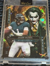 2025 Wild Card Joker’s Wild Jalen Hurts 1/1 Green Joker