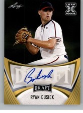 2021 Leaf Draft GOLD Baseball (Blaster Box Exclusive) Base or Autograph Cards