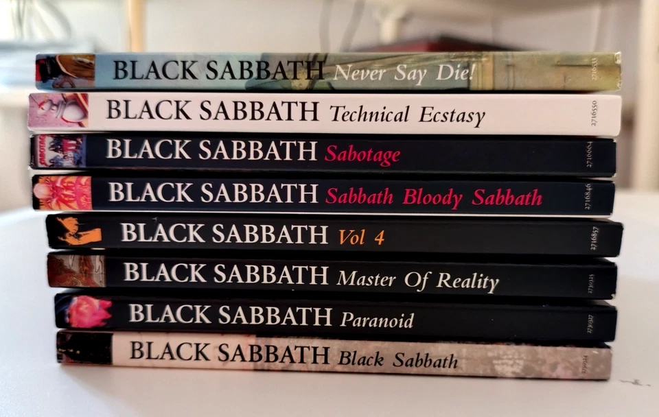 CD Black Sabbath lotto bundle 2010 EU 8 CDS digipak remastered UMC Vertigo M/M - Image 3 of 4