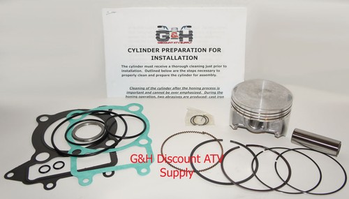 QUALITY Kawasaki KVF 360 Prairie Cylinder Top End Rebuild Kit Machining Service