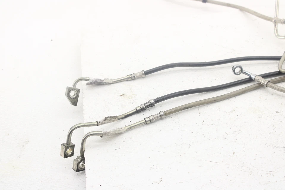 09-16 Harley Davidson Road Glide Front Abs Hose Set Lines Hoses - Image 2 of 4