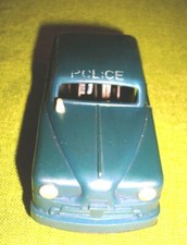 Vintage 1950's E Flim Lemez FOREIGN Hungary Plastic Tin Friction Toy Car POLICE