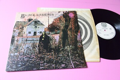 Black Sabbath LP Same Title UK 1970 Gatefold Cover And Inner