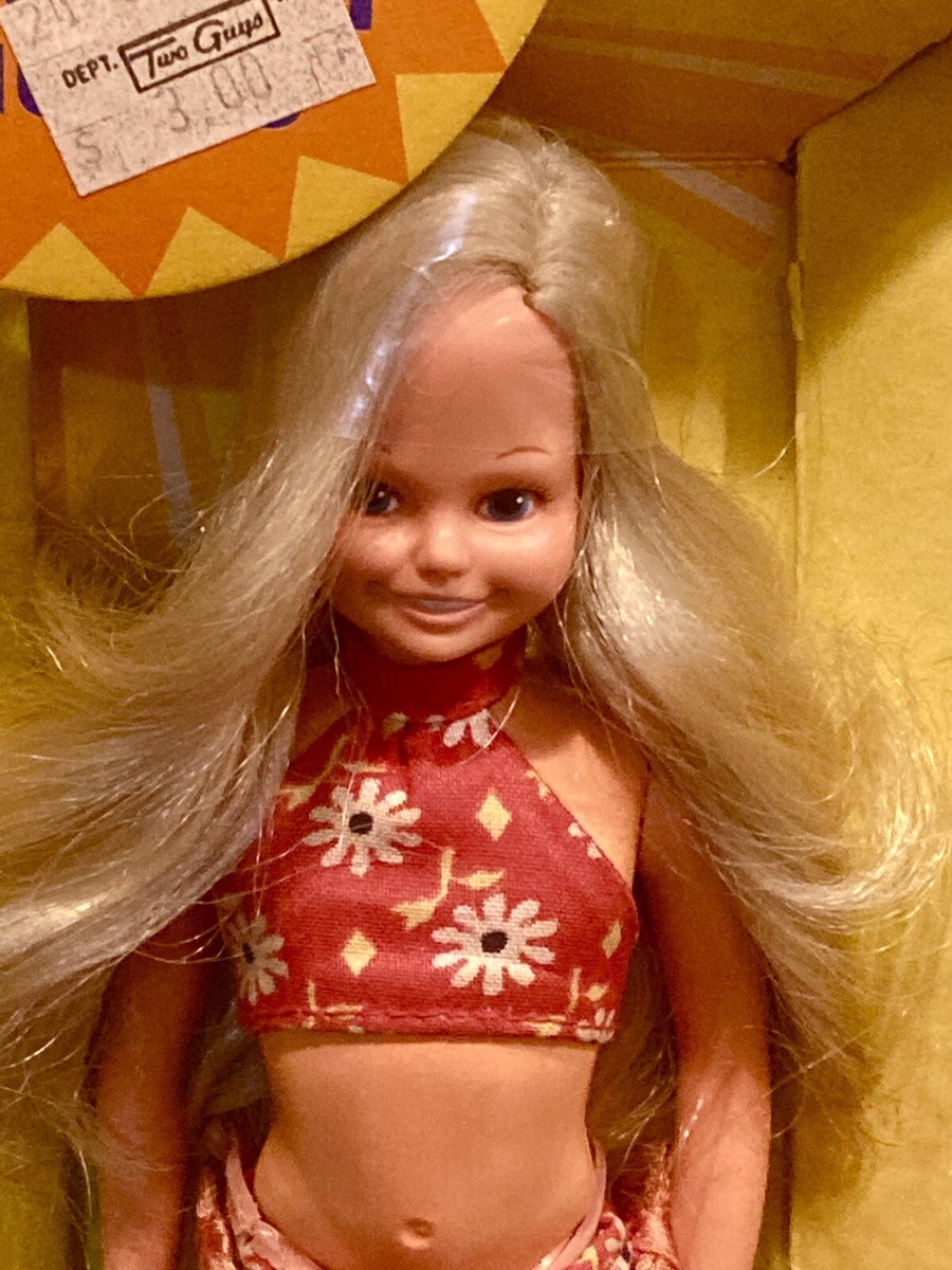 Vintage Ideal 1977 Suntan Dodi ( Skipper Size Doll) Hong