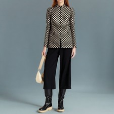 Tory Burch Blazer Us 4 Triangle Geo Twill Crepe Jacket