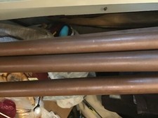 4 x 3 Metre Lengths of Copper Pipe. 22mm. Brand new. Over £85 New.