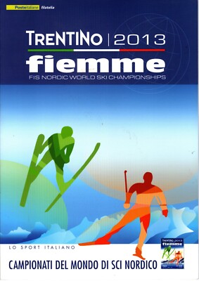 ITALY 2013 FOLDER TRENTINO NORDIC SKI WORLD CHAMPIONSHIPS
