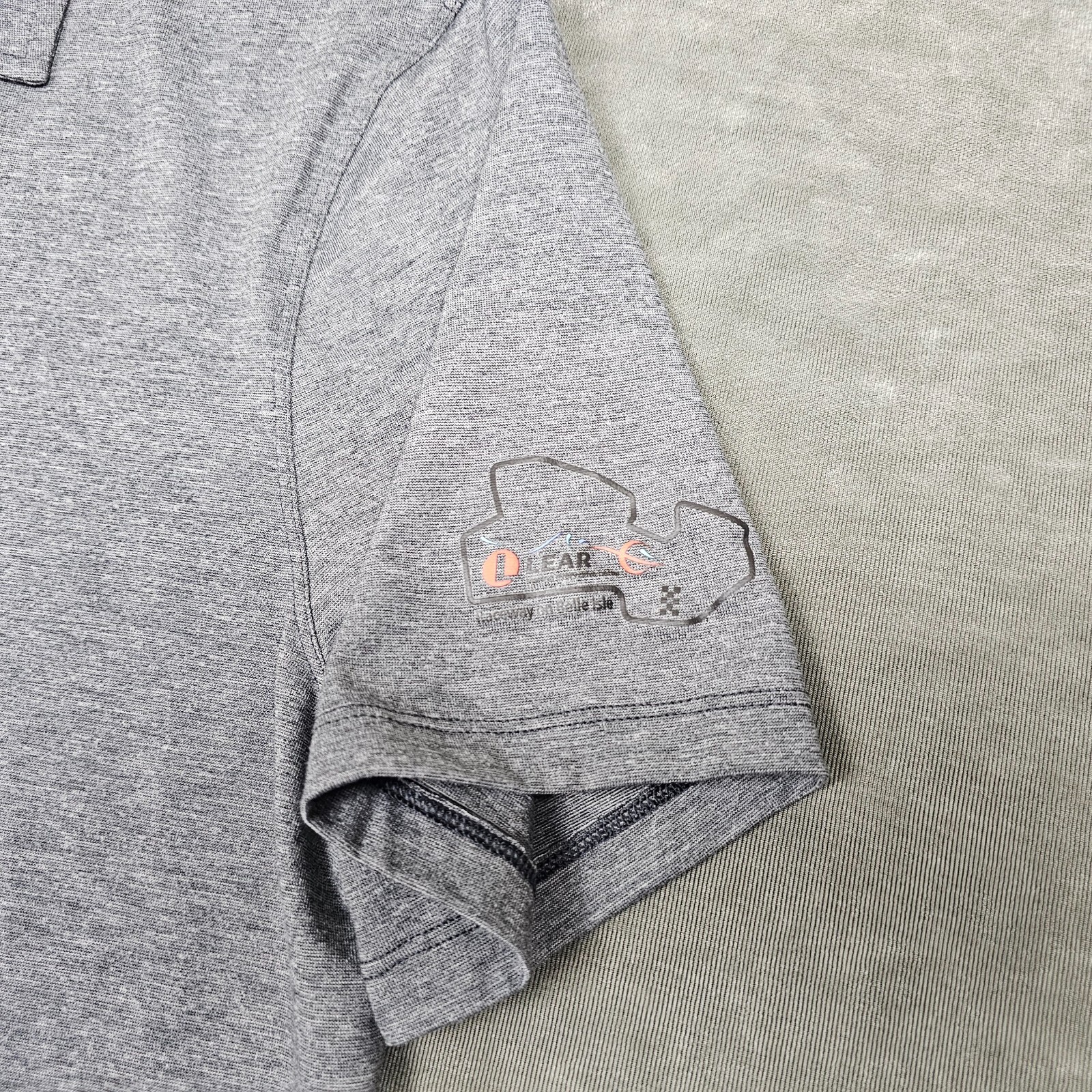 Lululemon Evolution Polo Men Medium Gray Breathab… - image 3