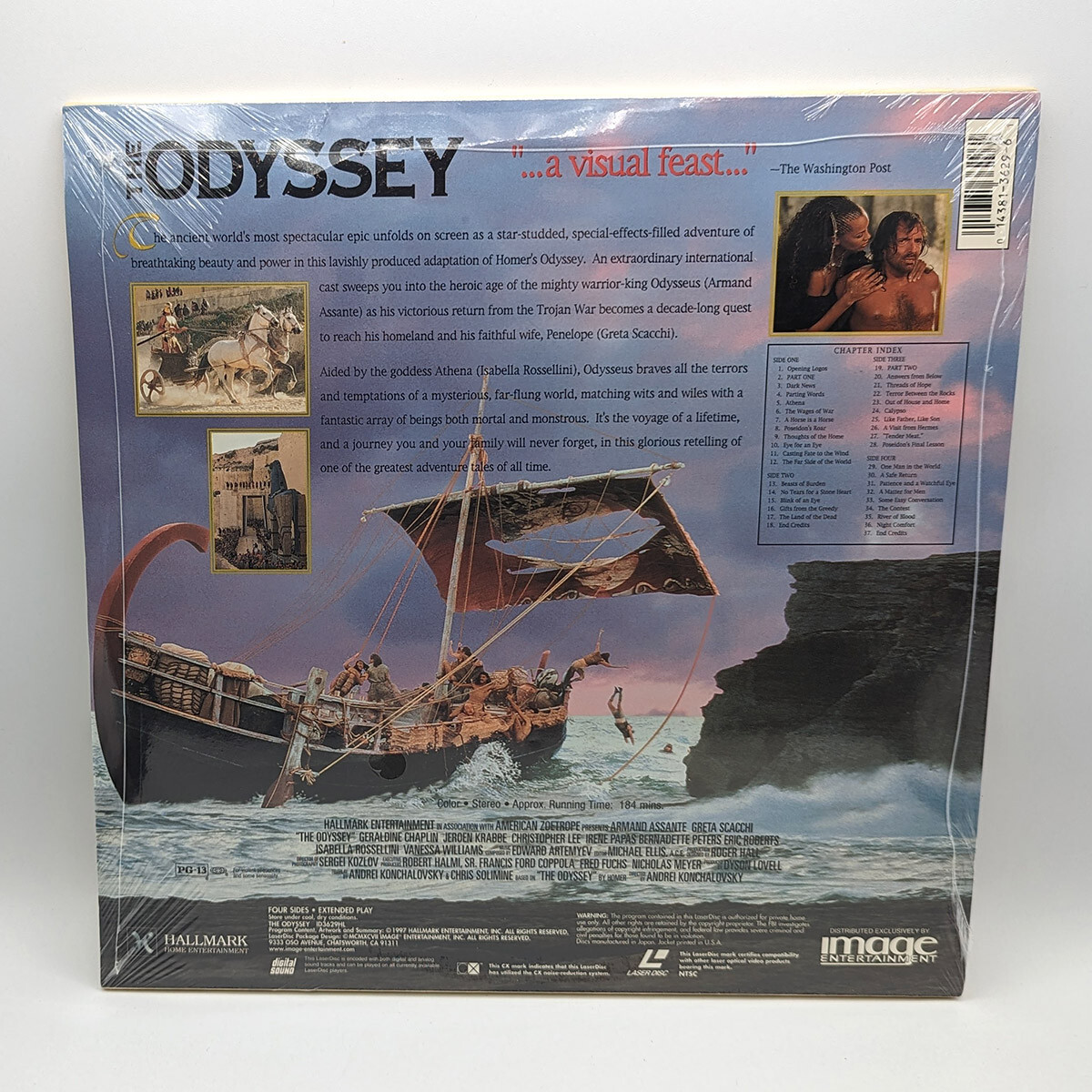 The Odyssey (1997) TV Series / LD Laser Disc Laserdisc - ID3629HL