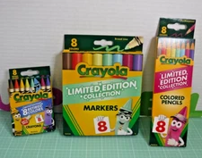 Crayola Limited Edition 8 Retired Colors 8 pk Crayons, Colored Pencils, Markers