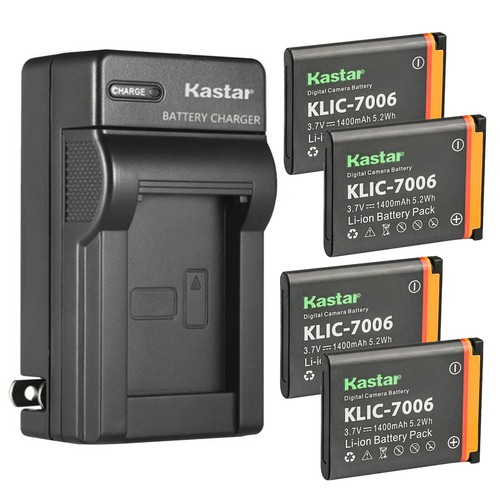 Kastar Wall Charger For Kodak KLIC-7001 Battery & Kodak EasyShare M1063 Camera