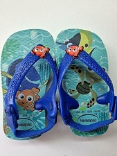 Havaianas filp flop.Infant UK 1-2 EU 19/20.US4c Disney Finding Neo Elastic back.