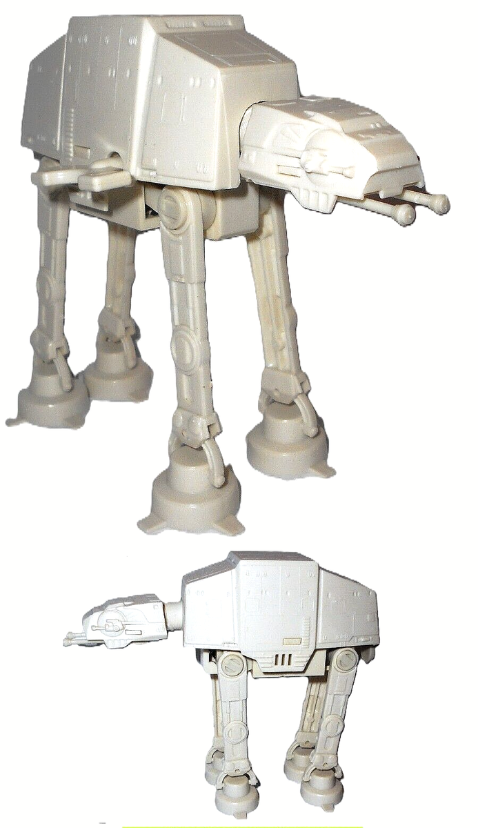 1983 Vintage Star Wars AT-AT Imperial Walker wind up model amt