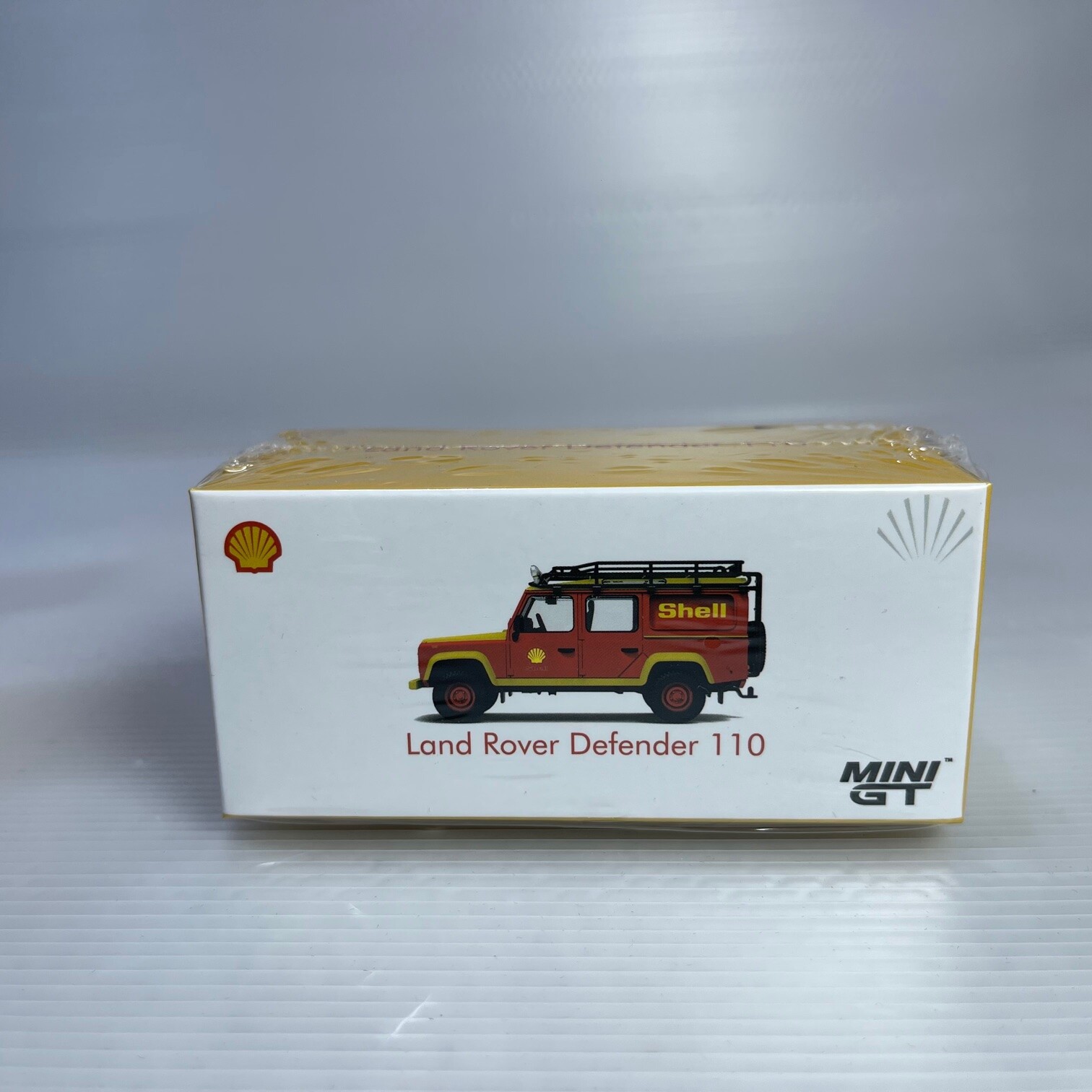 1/64 MiniGT TINY X Shell Land Rover Defender 110 Shell Oil Special MGT00264-R