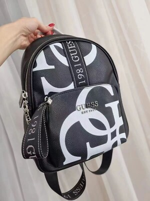 Graffiti Printed Backpack Casual Letter Backpack HOT