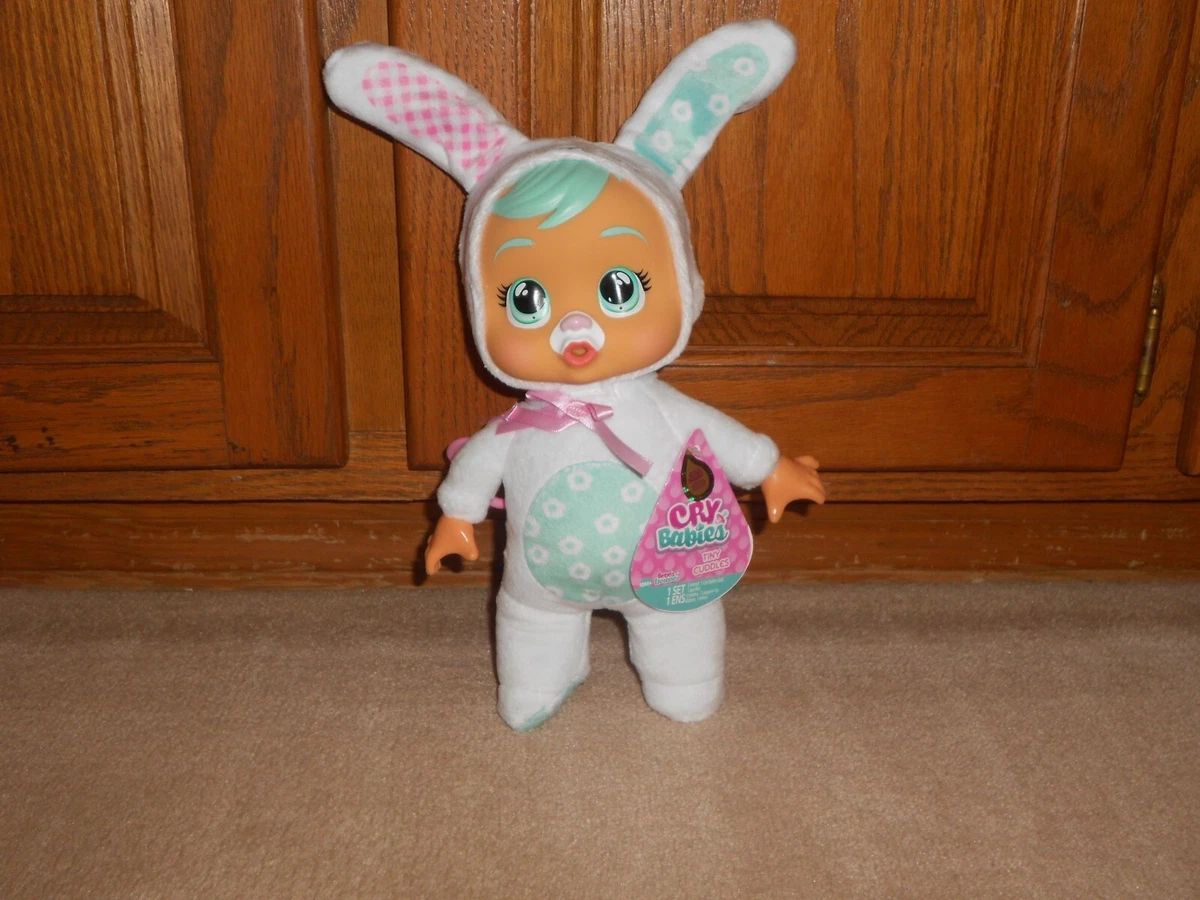 Cry babies - poupee tiny lapin de paques honey 25 cm, poupees