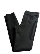 Old Navy Pixie Mid Rise Secret Slim Pocket Black Pants Size Women's 10 Tall